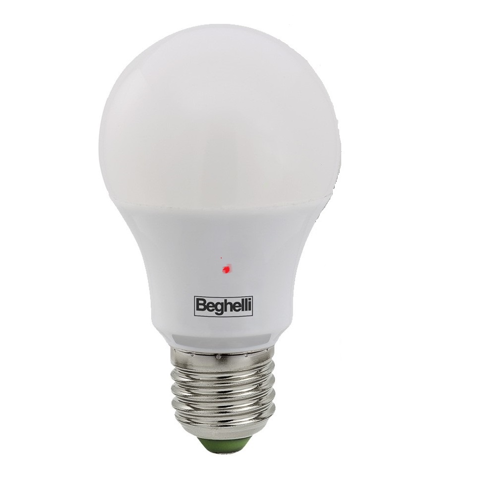 Lampada led goccia E27 12W 230V 4000K con crepuscolare GOCCIA ECOLED SENSOR - BEGHELLI 56159 Lampada led goccia E27 12W 230V 4000K con crepuscolare GOCCIA ECOLED SENSOR - BEGHELLI 56159