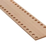 Barra liscia in rame forata DPCB doppia  DPCB125X5 (550450) 1300A - ERICO 550450