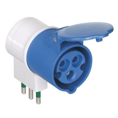 ADATTATORE S17+ EN60309 - VIMAR 00350 ADATTATORE S17+ EN60309 - VIMAR 00350