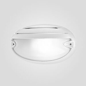 CHIP OV.GRILL 25 BIANCO 60W E27 IP55 + - PRISMA - PERFORMANCE IN LIGHT 005706