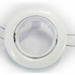ADJUSTABLE DOWNLIGHT ZAMAK D.50 BIANCO PAR16 - FLOS S.P.A. 01.2012.11.65