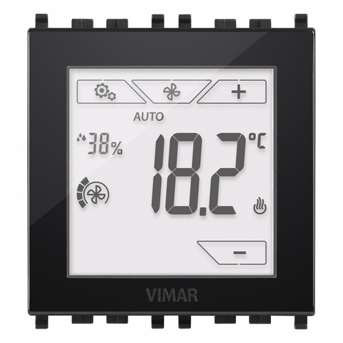 TERMOSTATO TOUCH DOMOTICO 2M NERO - VIMAR 02951 TERMOSTATO TOUCH DOMOTICO 2M NERO - VIMAR 02951