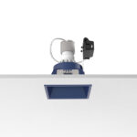 EASY KAP 80SQUERE FIX PAR16 MAX 10W BLU Ç - FLOS S.P.A. 03.4209.BU