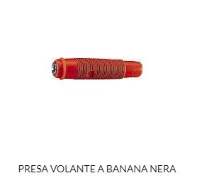 PRESA VOLANTE A BANANA NERA - ELCART 040347200 PRESA VOLANTE A BANANA NERA - ELCART 040347200