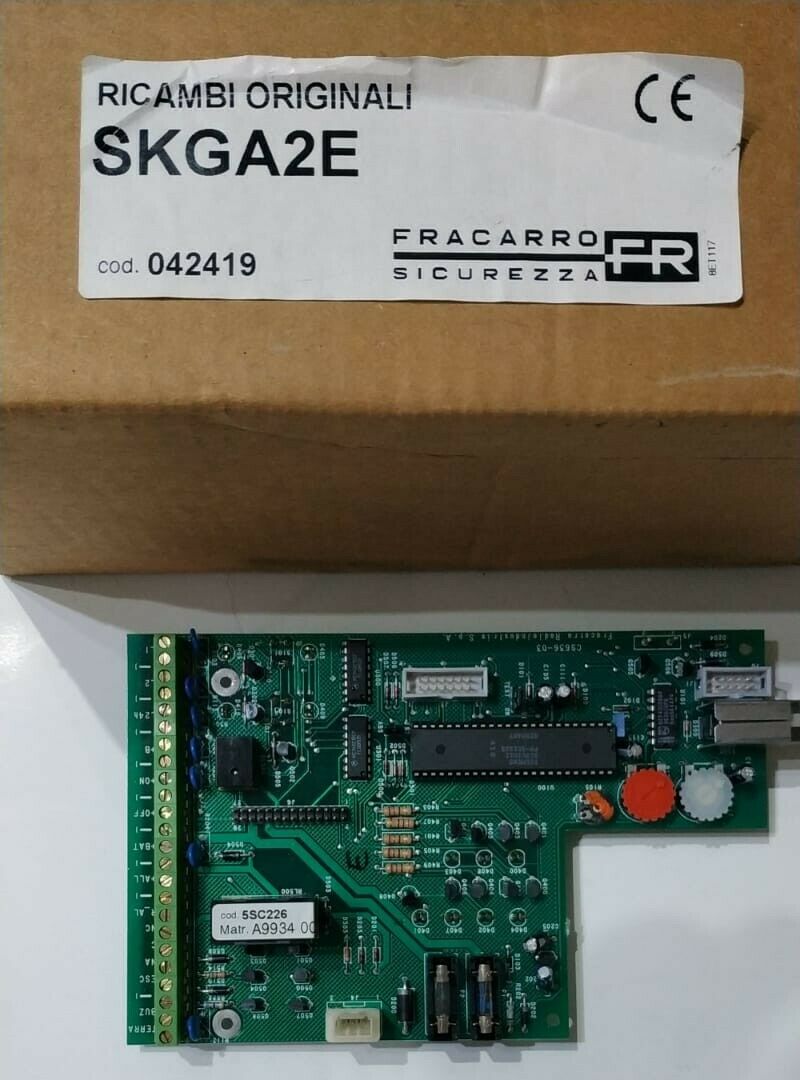 SCHEDA DI RIC. X GA2E - FRACARRO 042419 SCHEDA DI RIC. X GA2E - FRACARRO 042419