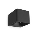 CUBETTO BIEMISS 9W LED 4000K ALETTE REGOLABILI IP65 ANTRAC. - LEDS C4 05-9683-Z5-CM