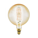 MAXI GLOBO AMBRA 8W 2100K E27 806LM D.290MM DIMM. - EGLO ITALIANA SRL 11687