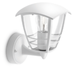 CREEK WALL LANTERN WHITE 1X60W 230V VERSO L'ALTO - PCL MASSIVE 153803116