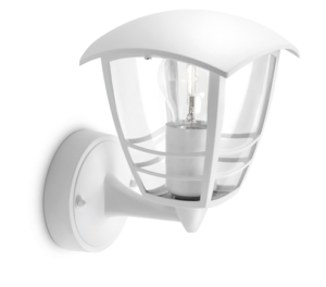CREEK WALL LANTERN WHITE 1X60W 230V VERSO L'ALTO - PCL MASSIVE 153803116