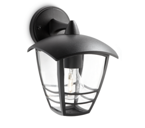 WALL LANTERN CREEK NERA VERSO IL BASSO - PCL MASSIVE 153813016