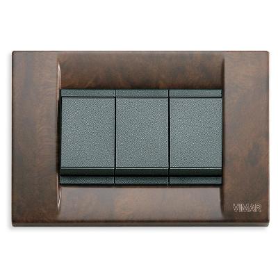 PLACCA 3M MET RAD NOCE - VIMAR 16733.41 PLACCA 3M MET RAD NOCE - VIMAR 16733.41