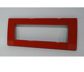 PLACCA 6M MET ROSSO - VIMAR 16736.04