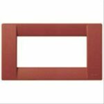 PLACCA CLASSICA 4M SILK ROSSO - VIMAR 16744.D.07