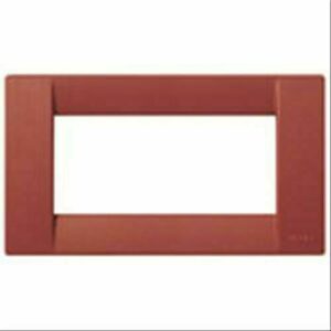 PLACCA CLASSICA 4M SILK ROSSO - VIMAR 16744.D.07