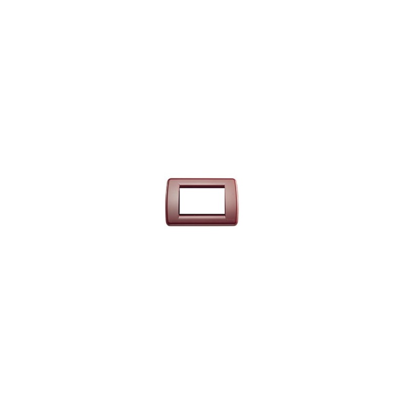 PLACCA 4M TEC ROSSO RUBINO - VIMAR 16764.07 PLACCA 4M TEC ROSSO RUBINO - VIMAR 16764.07