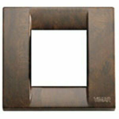 PLACCA 1-2M MET RAD NOCE - VIMAR 17092.41 PLACCA 1-2M MET RAD NOCE - VIMAR 17092.41