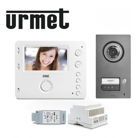 KIT VIDEO 2F MON.MIRO VV/MIKRA2 SI PUO' FARE INTERC. - URMET DOMUS 1722/93 KIT VIDEO 2F MON.MIRO VV/MIKRA2 SI PUO' FARE INTERC. - URMET DOMUS 1722/93