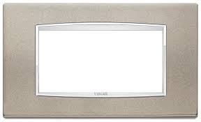 PLACCA CLASSIC 3M TITANIO MATT ** FUORI PRODUZIONE ** - VIMAR 20653.14