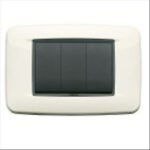 PLACCA ROUND 4M BIANCO ARTICO - VIMAR 20684.01