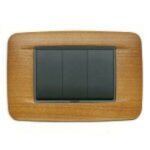 PLACCA ROUND 3M CILIEGIO AMERICANO - VIMAR 20683.36