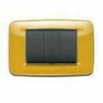 PLACCA ROUND 3M GIALLO ICE - VIMAR 20683.75