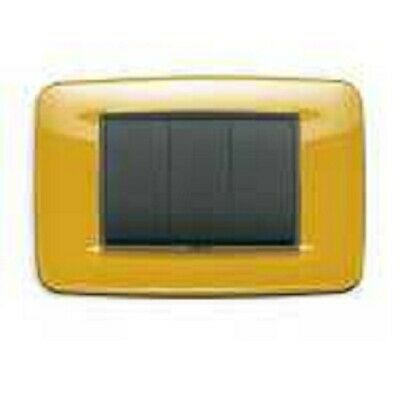 PLACCA ROUND 3M GIALLO ICE - VIMAR 20683.75 PLACCA ROUND 3M GIALLO ICE - VIMAR 20683.75