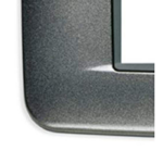 PLACCA ROUND 7M GRIGIO ATLANTIC METAL - VIMAR 20687.09