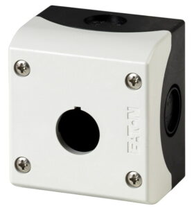 M22-I1 CUSTODIA 1 FORO, NERO /GRIGIO - EATON INDUSTRIES ITALY SRL 216535
