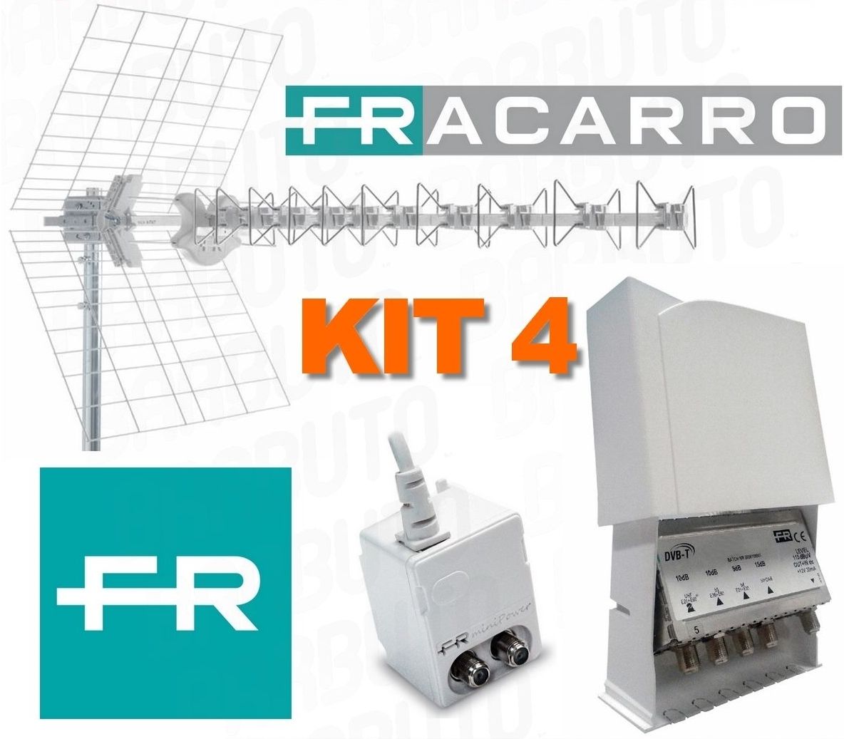 KIT 4 EVO BLU10HD+MAP2R345U+MINIPOWER - FRACARRO 217937 KIT 4 EVO BLU10HD+MAP2R345U+MINIPOWER - FRACARRO 217937