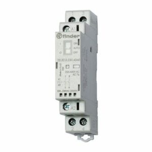 CONTATTORE MODULARE 2P 25A 230V PRO2-18 - FINDER 223202304320