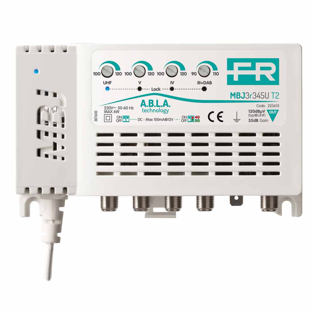 MBJ3R3UU T2 CENTR. 3IN 3+DAB,U,U T2 - FRACARRO 223616 MBJ3R3UU T2 CENTR. 3IN 3+DAB,U,U T2 - FRACARRO 223616