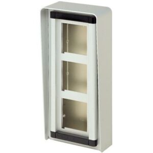TERSYSTEM - PORTAMODULI DA PARETE 3 MODULI ALLUMINIO - BTICINO 2303