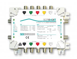 SCR414SKY MULTISWITCH 4 INGRESSI SCR - FRACARRO 271127 SCR414SKY MULTISWITCH 4 INGRESSI SCR - FRACARRO 271127