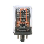 RELE' OCTAL 2 SCAMBI 220V AC + - ZIPPO 2717
