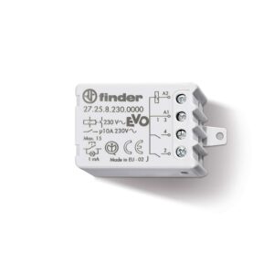 RELE' COMMUTATORE C/CONDENSAT. 'EVO' + - FINDER 272582300000