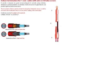 TERMINALI 20KV PER INTERNO 1X70/240MMQ MATR.ENEL 273040 - ELCON MEGARAD 273040