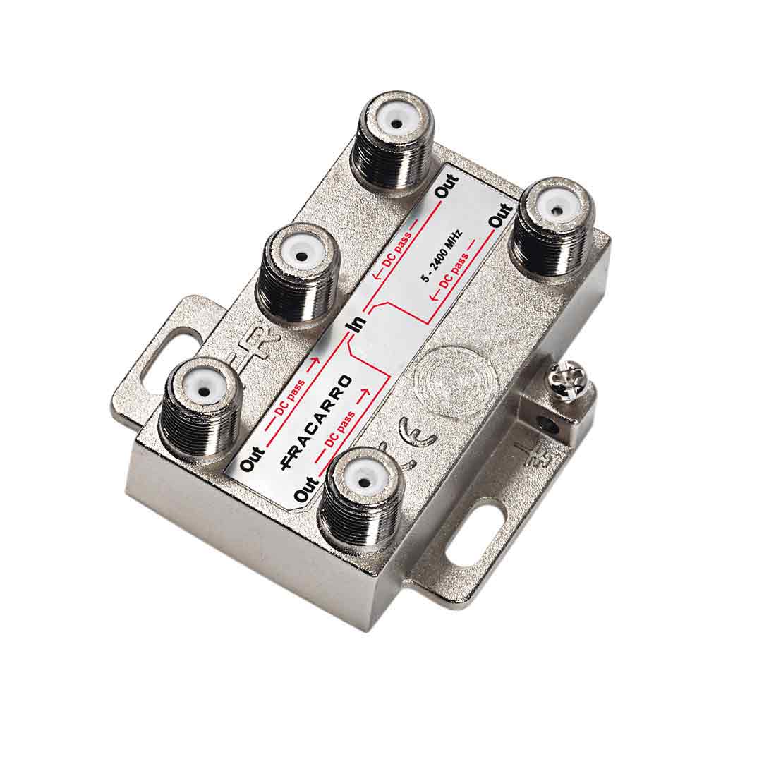 PARTITORE 1 ING.4 USCITE 8DB ATT.'F' PA4 + - FRACARRO 280702 PARTITORE 1 ING.4 USCITE 8DB ATT.'F' PA4 + - FRACARRO 280702