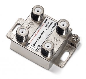 DE2-22 DERIVATORE 2 USCITE 5-2400 CONNETTORE F - FRACARRO 280717