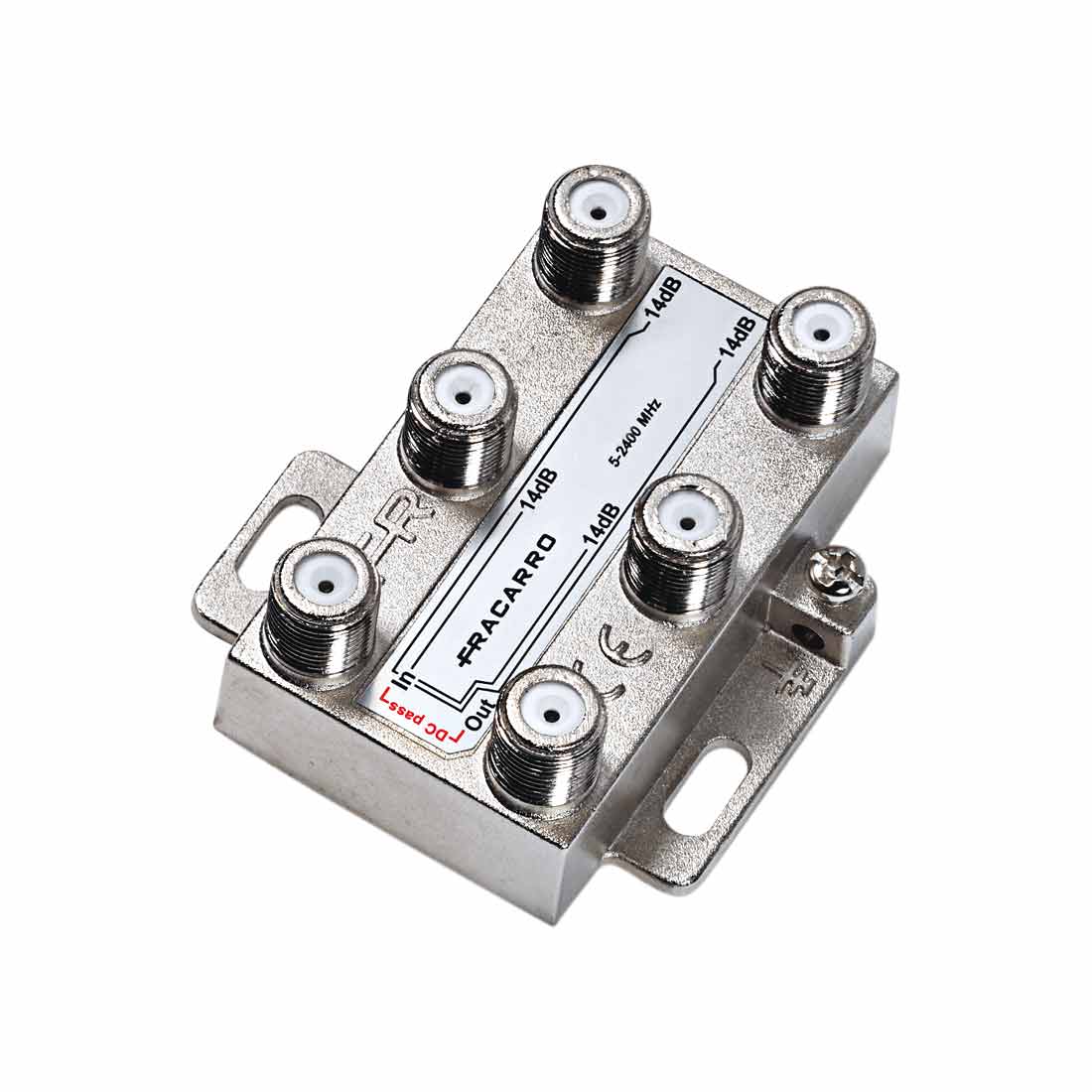 DERIVATORE 4 USCITE 12DB ATT.'F' DE4-12 - FRACARRO 280718 DERIVATORE 4 USCITE 12DB ATT.'F' DE4-12 - FRACARRO 280718