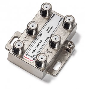 DE4-14 DERIVATORE 4 USCITE 5-2400 CONNETTORE F - FRACARRO 280719