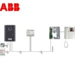 KIT VIDEOCITOFONICO ABB BUS 2 FILI MONOFAMILIARE A COLORI - ABB 2CSV5004KT