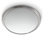 DANUBE 3000K LAMPADA A MURO GRIGIO IN SINTE - PCL MASSIVE 3116599P1