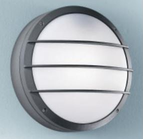 PLAF.TONDA E27 IP65 D.35 GRIGL - NOBILE ILLUMINAZIONE 30506 PLAF.TONDA E27 IP65 D.35 GRIGL - NOBILE ILLUMINAZIONE 30506