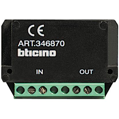 AMPLIFICATORE 2 FILI VIDEO - BTICINO 346870 AMPLIFICATORE 2 FILI VIDEO - BTICINO 346870
