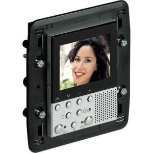 VIDEOCITOFONO 2 FILI VIVAVOCE DISPLAY CHIARO - BTICINO 349311