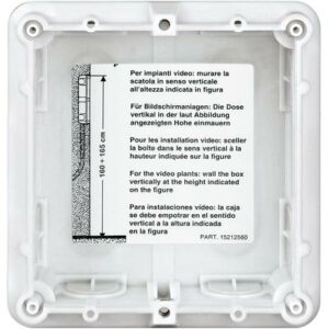SCATOLA DA INCASSO 1 MODULO - BTICINO 350010