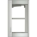 SUPPORTO 2 MODULI ALLMETAL - BTICINO 350221