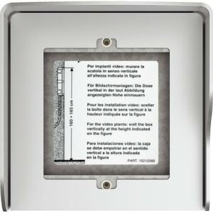 SCATOLA SUPERFICIALE 1 MODULO ALLMETAL - BTICINO 350611