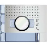 FRONTALE AUDIO VIDEO 1 PULSANTE ALLMETAL - BTICINO 351211