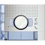 FRONTALE AUDIO VIDEO 2 PULSANTI DOPPIA FILA ALLMETAL - BTICINO 351221